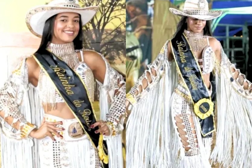 Rainha do Rodeio que faleceu após ser atingida por raio aos 22 anos.