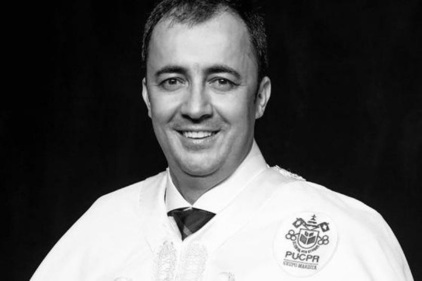Irmão Rogério Renato Mateucci, reitor da Pontifícia Universidade Católica do Paraná (PUCPR).