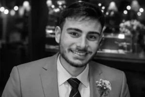 O jovem Theodoro Machado, que morreu engasgado com carne.