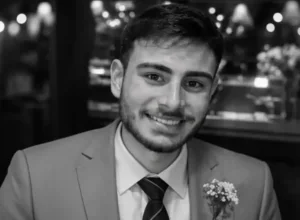 O jovem Theodoro Machado, que morreu engasgado com carne.