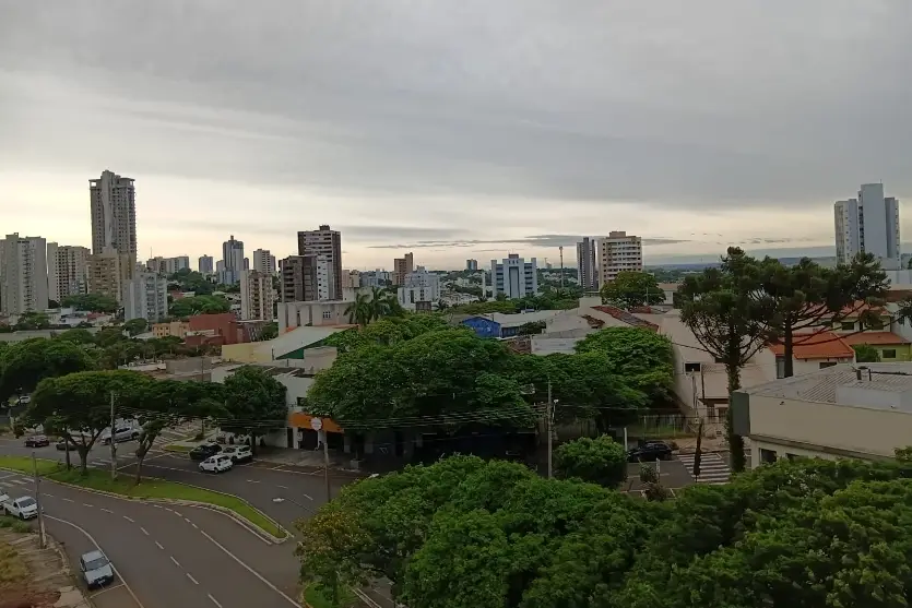 Umuarama terá segunda-feira chuvosa, com mínima de 17°C e máxima de 24°C