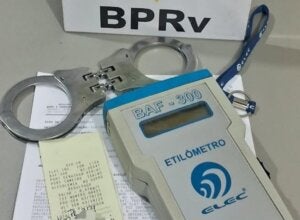 Bafômetro realizado com condutor em Assis Chateaubriand.