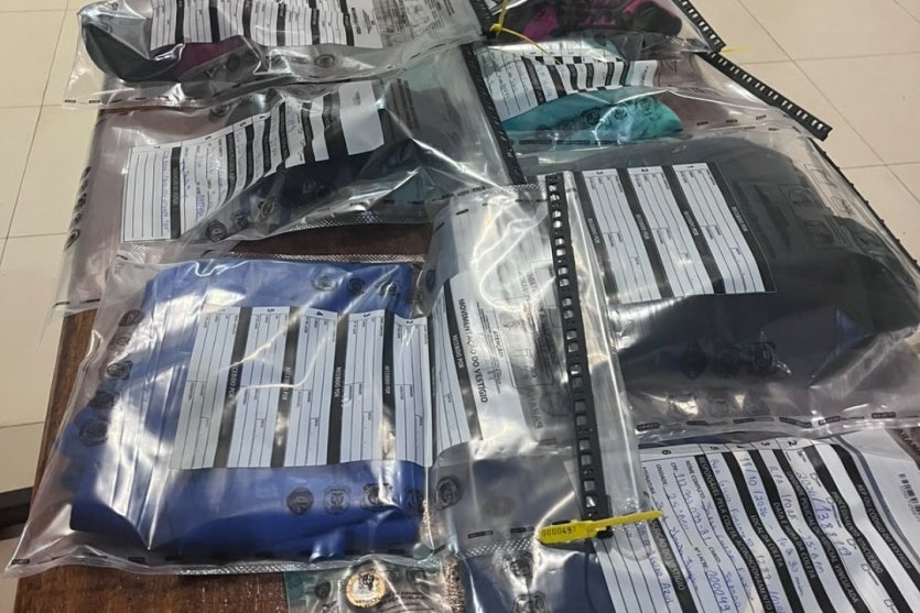 Materiais apreendidos e recuperados com suspeito de furtos em Iporã.