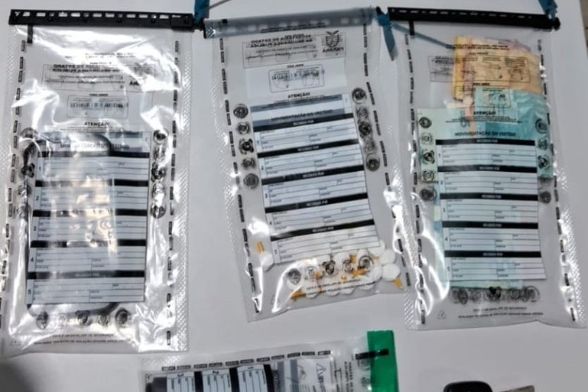 Cocaína apreendida em esquema de delivery em Umuarama.